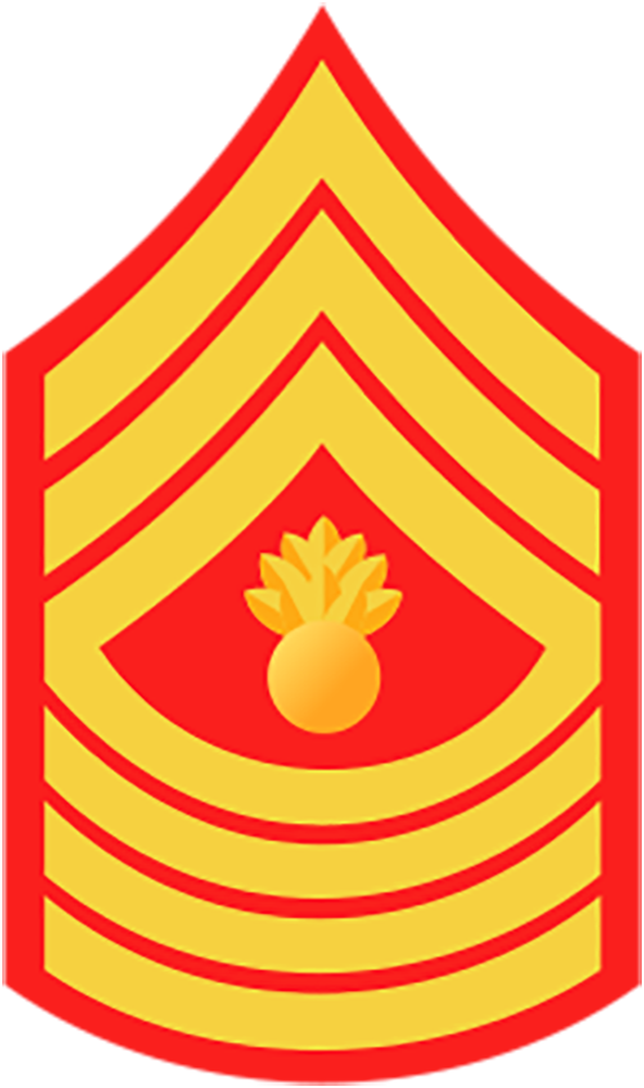 Master Gunnery Sergeant Insignia